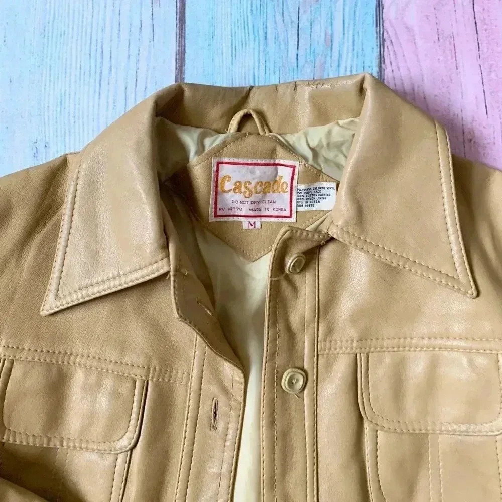Vintage cascade button down shacket size medium - image 7